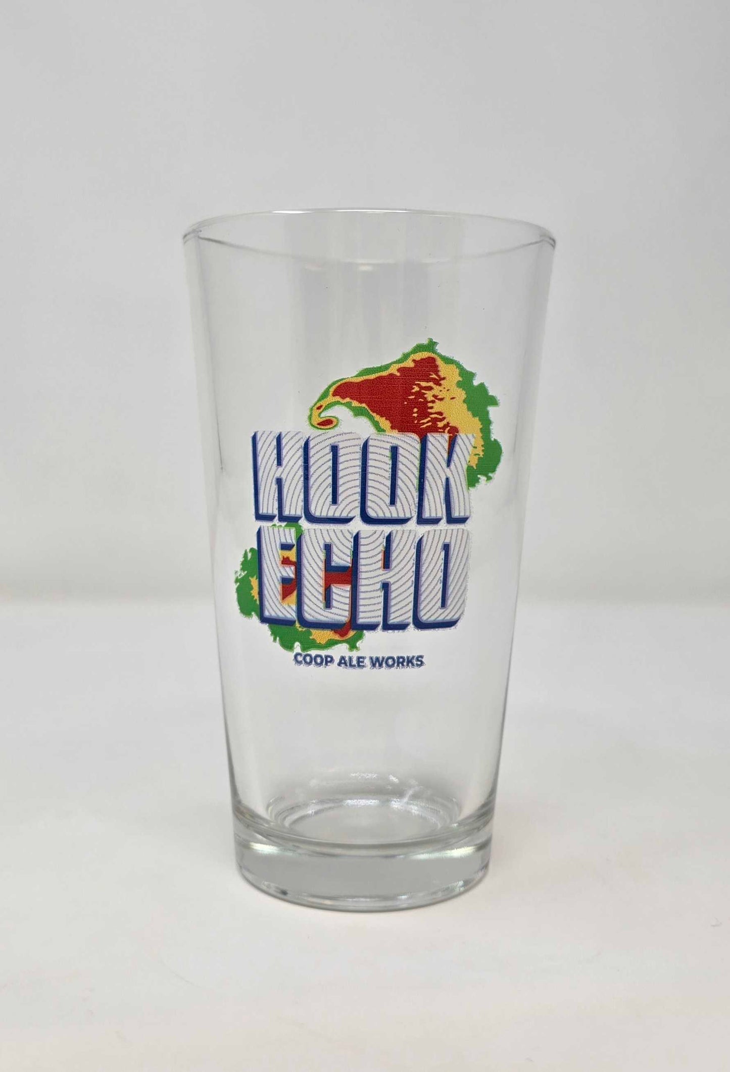 Hook Echo Pint Glass