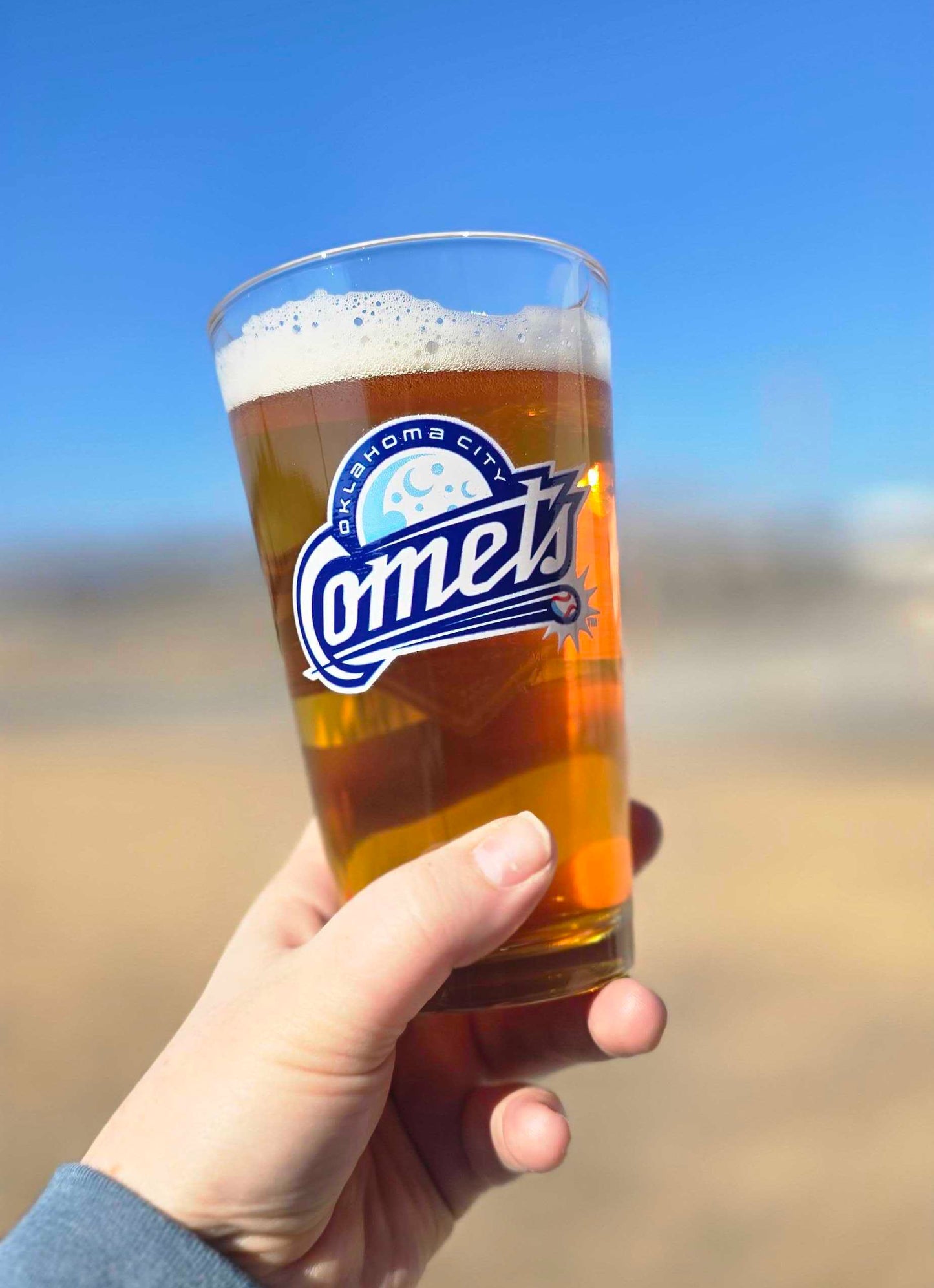 Comets X COOP Pint Glass