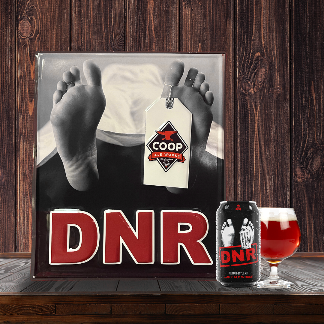 20" DNR Tin Sign