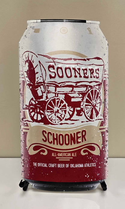 24" Schooner All-American Ale Tin Sign