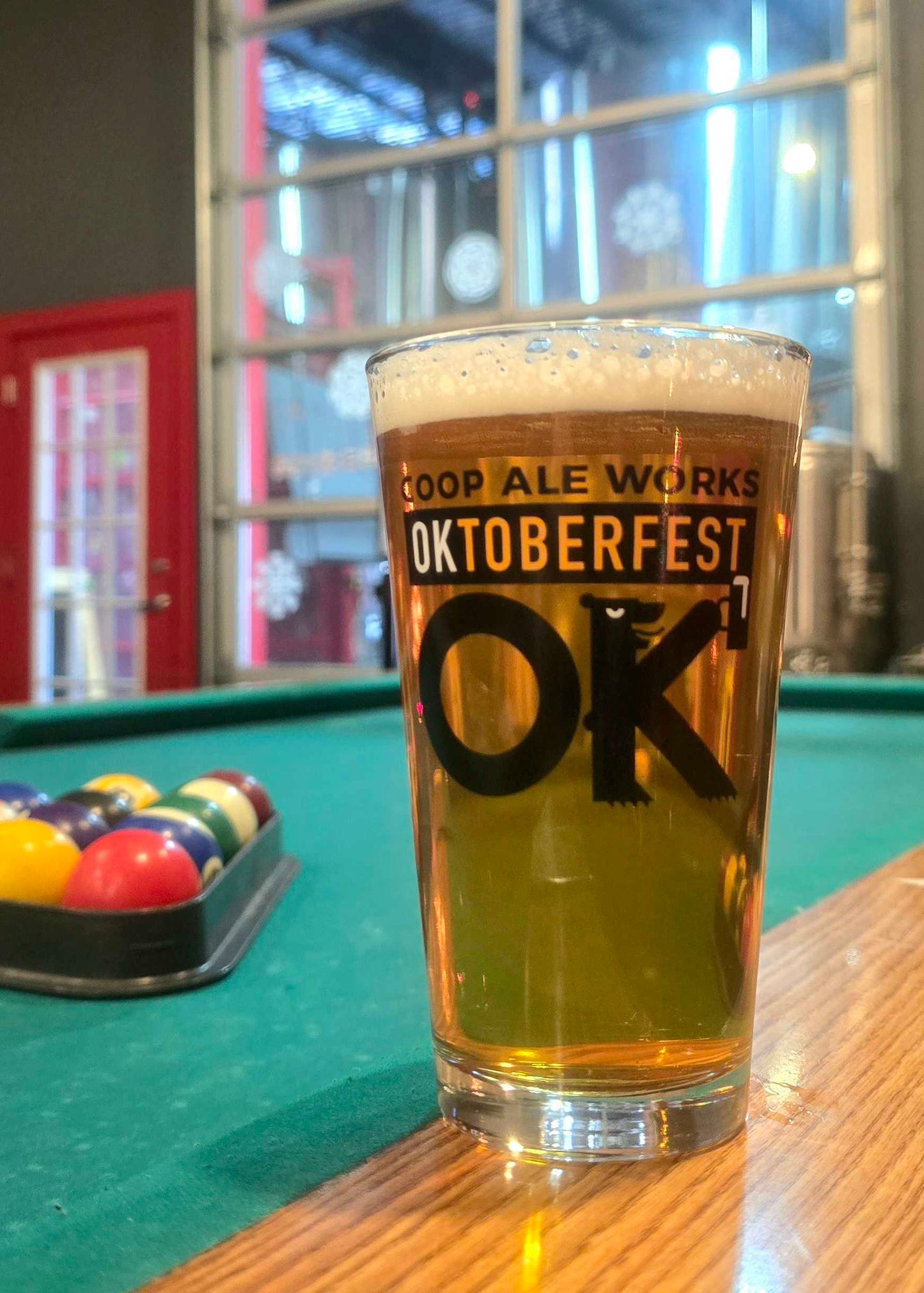 Oktoberfest Pint Glass