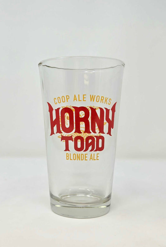 Horny Toad Pint Glass
