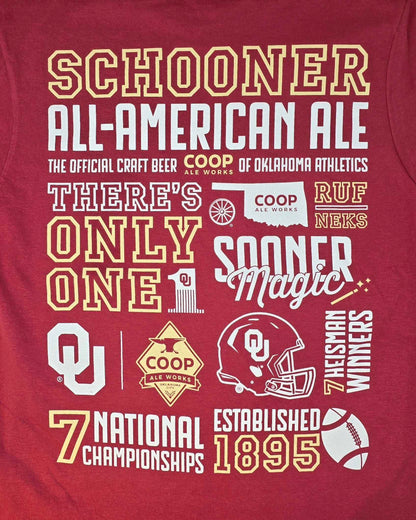 Schooner Ale Crimson Shirt