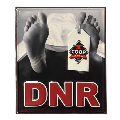 20" DNR Tin Sign