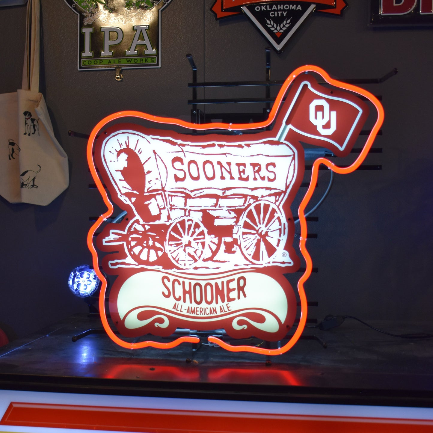 Schooner All-American Ale 22" Neon Sign