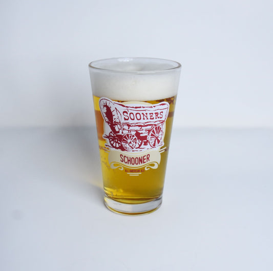 Schooner All-American Ale Pint Glass