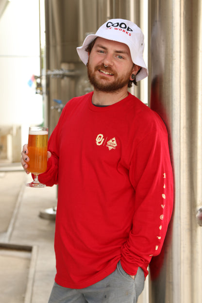 OU Schooner Football Long Sleeve Shirt