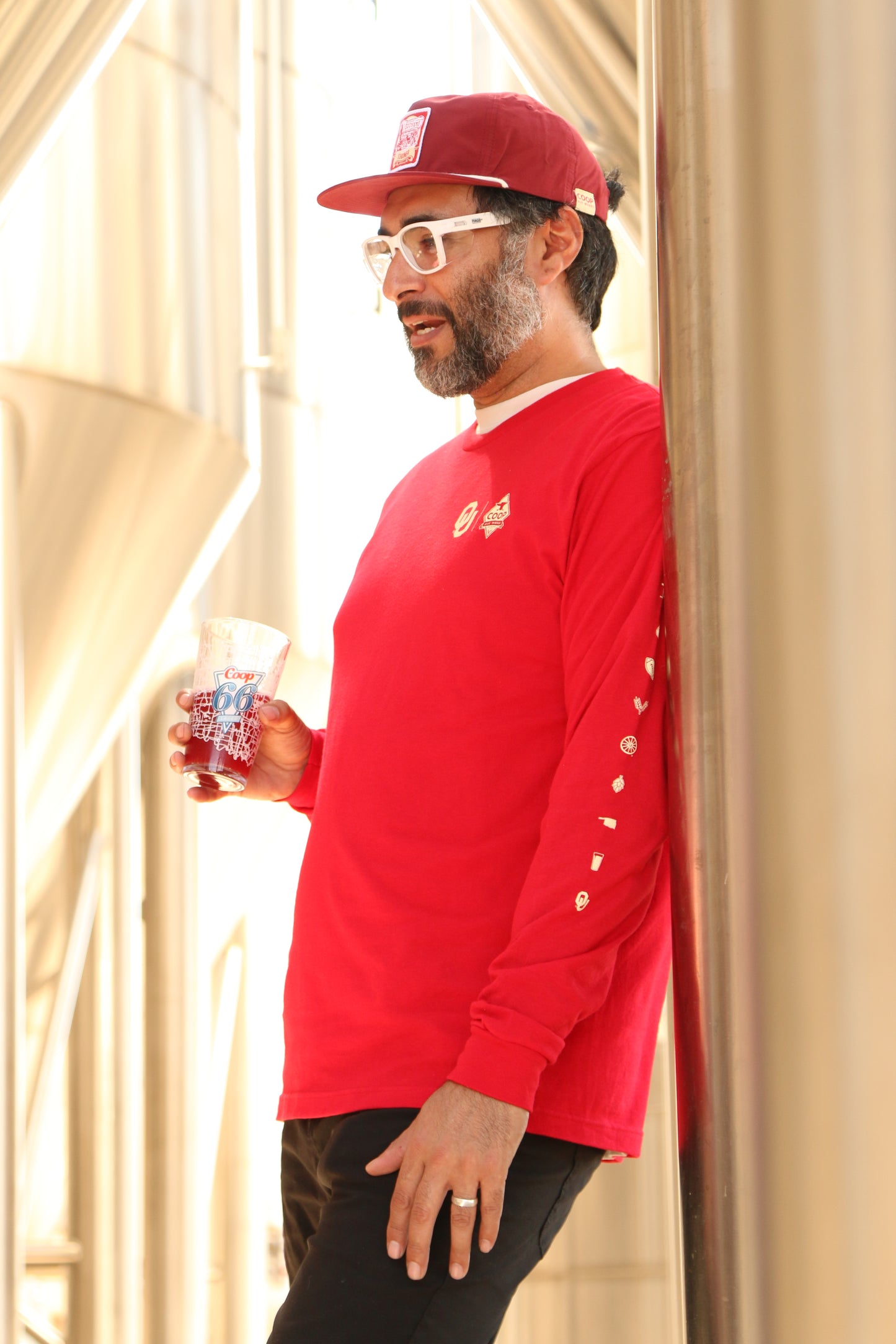 OU Schooner Football Long Sleeve Shirt