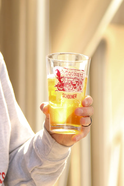 Schooner All-American Ale Pint Glass