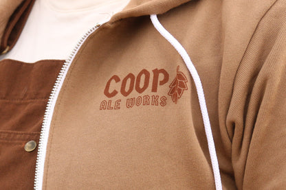 Fleece Zip-Up Hoodie