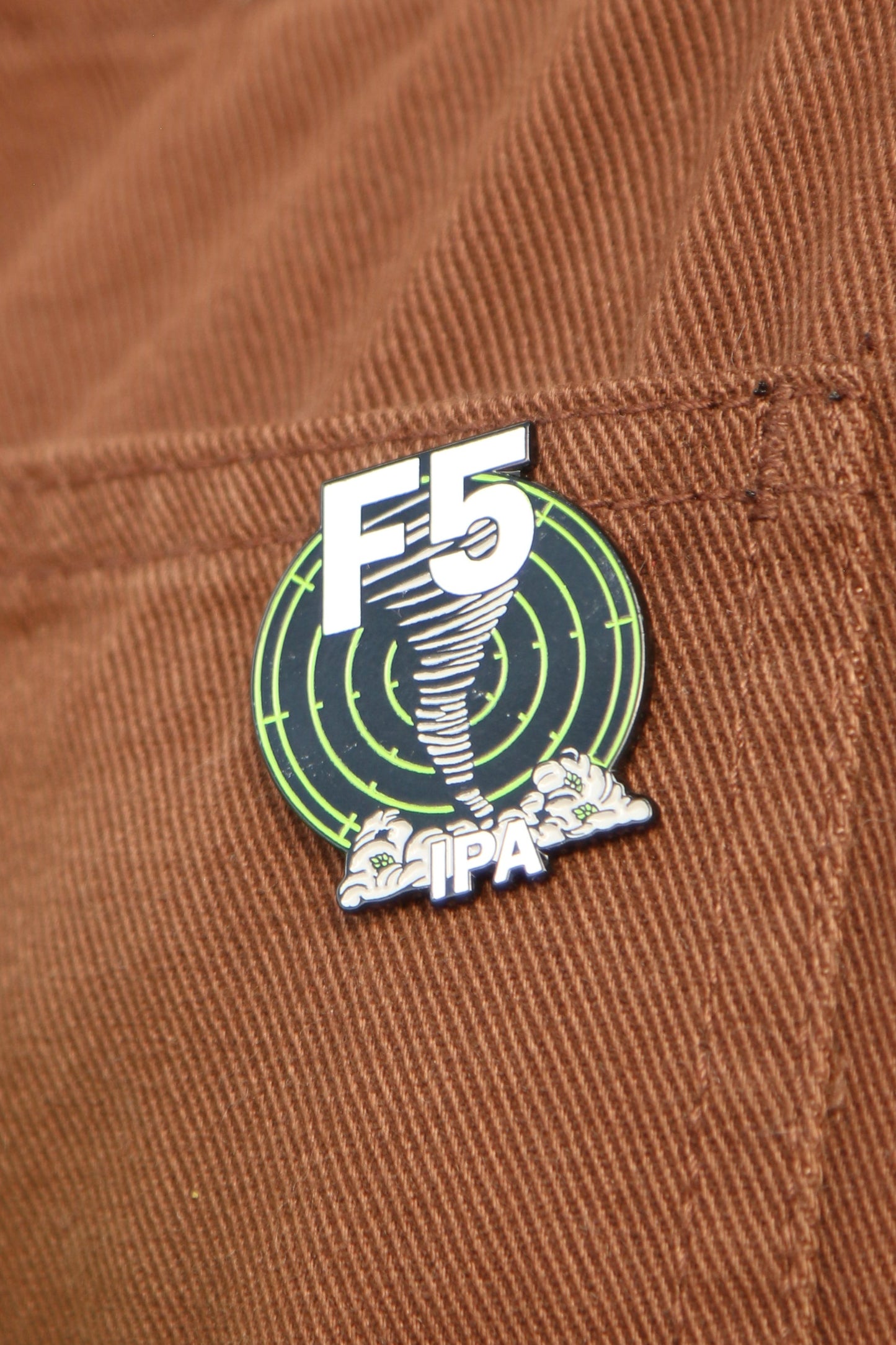 F5 Enamel Pin