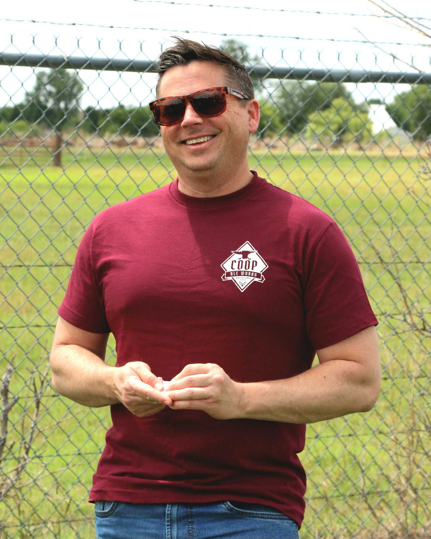 Burgundy Gothic Shirt