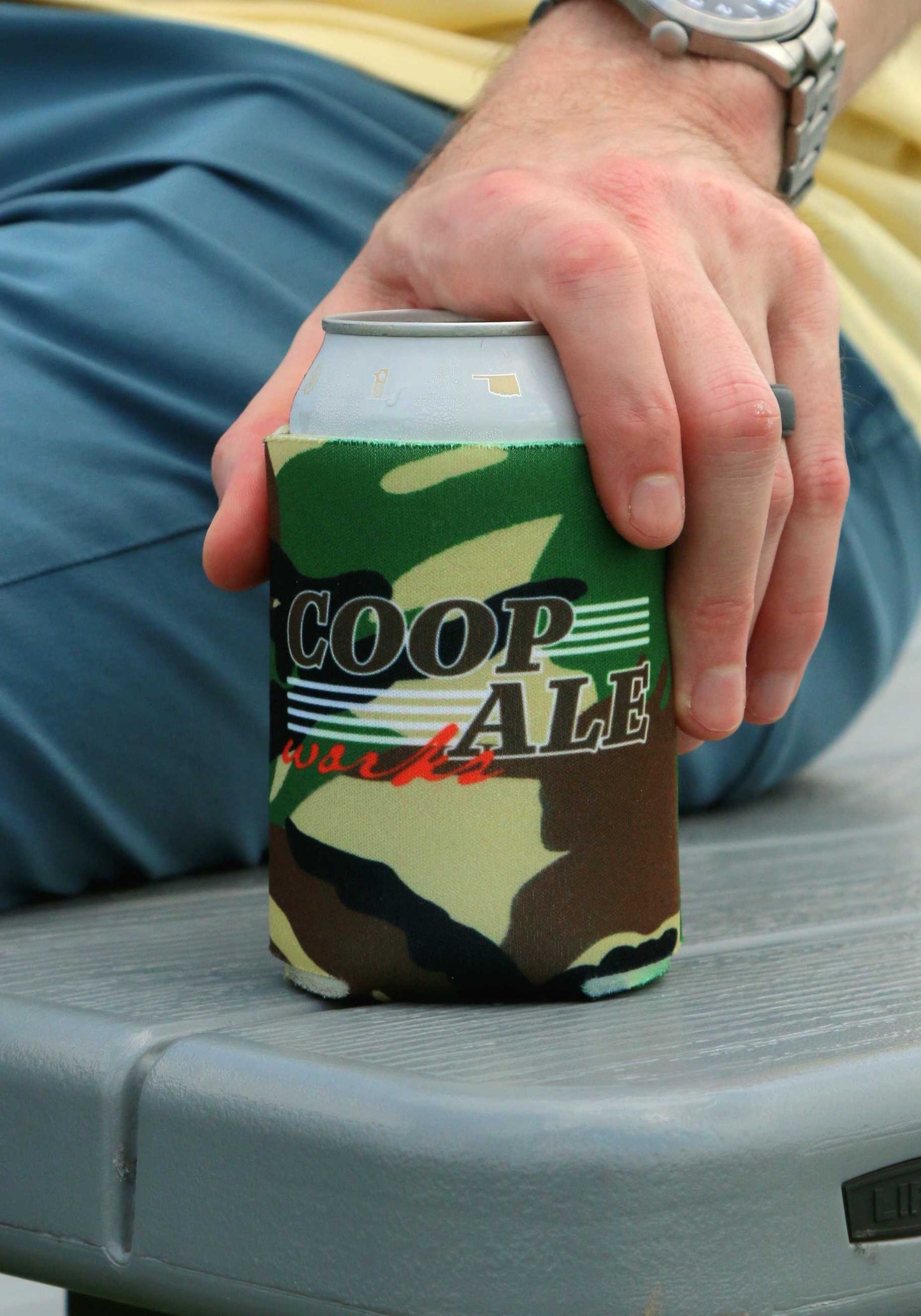 Camo COOP Can Cooler