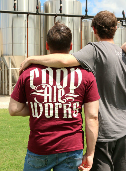 Burgundy Gothic Shirt